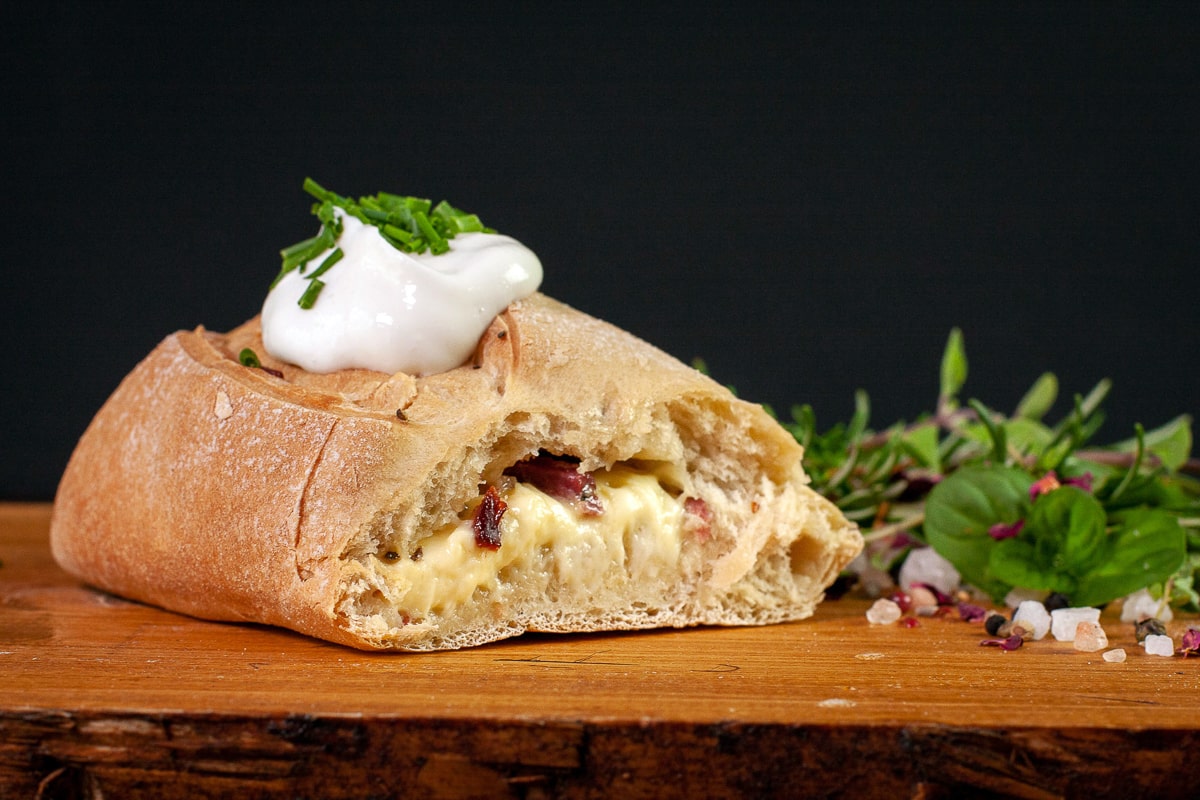 Dresdner Handbrot - Bild 3 - Handbrot mit Käse und Schinken Angebot